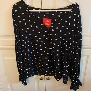 Sanctuary Alma V Neck Blouse.